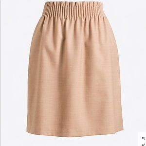 J. Crew Factory Wool Sidewalk Skirt
